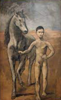 Boy Leading a Horse by Pablo Picasso